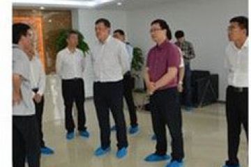 江蘇省張家港市考察團蒞臨我司參觀考察